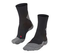 Socken FALKE "4GRIP Stabilizing", Mädchen, Gr. 42-43, schwarz (schwarz (3019)), Obermaterial: 70% Polyamid PA. 23% Polypropylen PP. 7% Elasthan EL., Socken Socken (60217655-42) schwarz (3019)