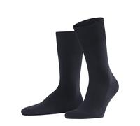 FALKE Herren Socken ClimaWool M SO Wolle Lyocell einfarbig 1 Paar, Blau (Dark Navy 6370), 47-48