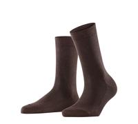 Socken FALKE "Family", Damen, Gr. 39-42, braun (schwarz braun (5239)), Obermaterial: 92% Baumwolle CO. 7% Polyamid PA. 1% Elasthan EL., Socken Socken (63643509-39) schwarz braun (5239)