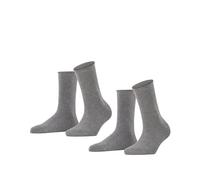 FALKE Happy 2-Pack Socken Passform Baumwolle