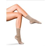 Socken FALKE "No. 1 Finest Cashmere", Damen, Gr. 37-38, beige (m. beige (4060)), Obermaterial: 100% Kaschmir WS., Socken Socken (60797306-37) m. beige (4060)