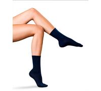 FALKE Damen No. 1 Finest W SO Kaschmir einfarbig 1 Paar Socken, Blau (Marine 6129), 41-42