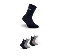 Socken FILA, Damen, Gr. 35-38, schwarz, weiß, Baumwollmischung, Socken Socken, breites Rippenbündchen, Cotton-Mix, Unisex (32909122-35) schwarz, weiß
