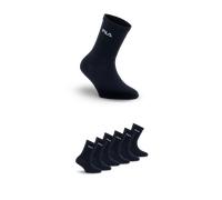 Socken FILA, Herren, Gr. 27-30, schwarz, Baumwollmischung, Socken Socken, breites Rippenbündchen, Cotton-Mix, Unisex (50038749-27) schwarz