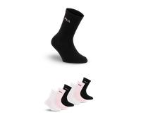 Socken FILA, Herren, Gr. 35-38, schwarz (par pink), Baumwollmischung, Socken Socken, breites Rippenbündchen, Cotton-Mix, Unisex (83639004-35) par pink