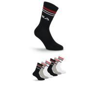 Socken FILA "UNISEX LIFESTYLE PLAIN SOCKS", Herren, Gr. 35-38, classic, Baumwollmischung, normal, Socken Socken, mit Logo-Schriftzug (82117746-35) classic