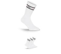 Socken FILA "UNISEX LIFESTYLE PLAIN SOCKS", Herren, Gr. 39-42, weiß, Baumwollmischung, unifarben, normal, Socken Socken, mit Logo-Schriftzug (10580811-39) weiß
