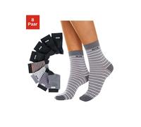H.I.S Socken Damen schwarz-bunt Gr.35-38