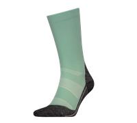 Socken HEAD "HEAD HIKING COOL CREW 1P", Herren, Gr. 43-46, grün (grün combo), Materialmix, normal, Socken Socken, mit verstärktem Waden-Bereich (63827360-43) grün combo