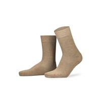 Hudson Shoes Socken AIR PLUSH Damen Gr. 43-46 beigemeliert Baumwollmischung weicher Laufkomfort
