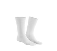 Socken HUDSON "DRY COTTON", Herren, Gr. 39-42, weiß, Baumwollmischung, normal, Socken Socken, Climate Sole, feuchtigkeitsregulierend und atmungsaktiv (76068038-39) weiß