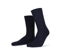 Socken HUDSON "ONLY 2-PACK", Damen, Gr. 43-46, marine, Obermaterial: 75% Baumwolle, 23% Polyamid, 2% Elasthan, normal, Socken Socken, Komfortbund mit weitem Fußausschnitt (72144466-43) marine