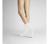 Hudson Damen Socken Relax Cotton druckfreier Bund weiß Größe 39-42