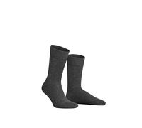 Hudson Herren Socken Relax Cotton druckfrei Grau-mel. 0550 45-46