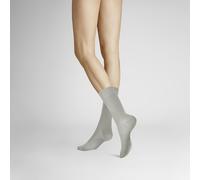 Hudson Socken Simply – Unisex 3er-Pack, Basic einfarbig Grau 43-46