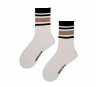 Socken HUDSON "Socke Line", Herren, Gr. 39-42, weiß (weiß 0008), Obermaterial: 65% Baumwolle CO. 32% Polyamid PA. 3% Elasthan EL., Socken Socken (32582168-39) weiß 0008