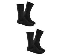 Hudson Herren Socken Only 2-Pack langlebig Black 0005 39-42