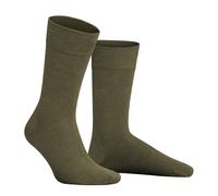 Hudson Herren Socken Relax Cotton druckfreier Bund dirty green 0552 41-42
