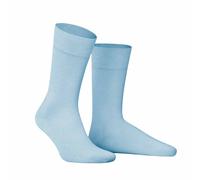 Hudson Herren Socken Relax Cotton druckfreier Bund light blue 0312 47-48