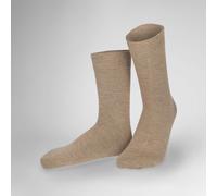 Hudson Relax Woolmix Clima Socke 1 Paar | 43-46 (II) | Beige mel. (HU-0723)
