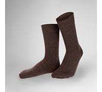 Hudson Herren Socken Relax Woolmix Clima klimaregulierend Brownmel. 0763 43-46