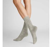 Hudson Damen Socken Winter Plait weich Silber 0502 39-42