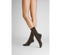Hudson Damen Socken Winter Rib weich Brownmel. 0763 35-38