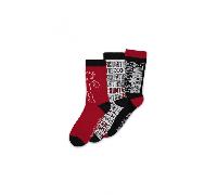 Socken Hunter x Hunter - Crew 3 Paar (größe 39/42)