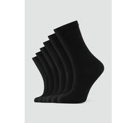 s.Oliver Damen Socken 6er Pack 35/38 black
