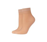 Socken JOOP "2er Pack", Damen, Gr. 35-38, gold (golden), 88% Polyamid, 12% Elasthan, uni, Socken Socken (42041743-35) golden