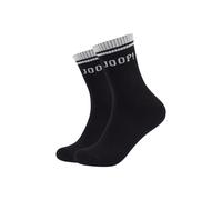 Socken im 2er-Pack mit Label-Stitching 43-46 men Black