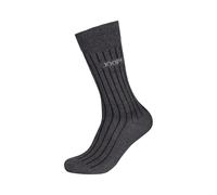 Kniestrümpfe JOOP "premium essentials", Damen, Gr. 39-42, anthrazit, Baumwolle, Elasthan, Polyamid, elastisch, Socken Kniestrümpfe, mit elastischem Bund (83931751-39) anthrazit