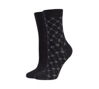 Socken JOOP, Damen, Gr. 35-38, schwarz, Obermaterial: 70% Baumwolle, 28% Polyester, 2% Elasthan, Socken Socken (36694650-35) schwarz