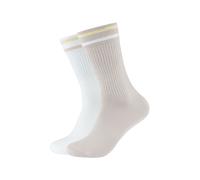 Socken JOOP "premium casual", Damen, Gr. 35-38, silber cloud, Baumwolle, Elasthan, Polyamid, Socken Socken, Premium Qualität, verstärkte Ferse, verstärkte Zehen (96804748-35) silber cloud