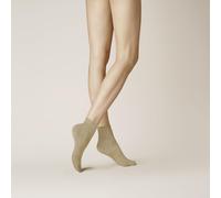 Socken KUNERT "FRESH UP", Damen, Gr. 35-38, beige, meliert, Baumwollmischung, normal, Socken Socken, Frische-Effekt, druckfreier Komfortbund mit Rollrand (83590267-35) beige, meliert