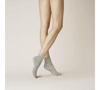 Socken KUNERT "FRESH UP", Damen, Gr. 35-38, lichtgrau, Baumwollmischung, normal, Socken Socken, Frische-Effekt, druckfreier Komfortbund mit Rollrand (25640402-35) lichtgrau