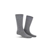KUNERT Herren Socken Richard druckfreier Bund Silver-mel. 8110 39-42