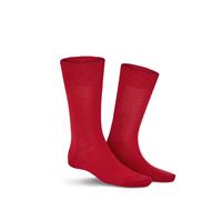 Socken KUNERT "CLARK", Herren, Gr. 39-42, rot, Baumwollmischung, normal, Socken Socken, druckfreier Komfortbund, Cotton-Mix (63469648-39) rot