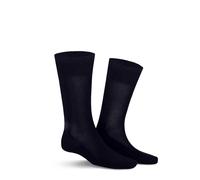 Socken KUNERT "Socke George", Herren, Gr. 47-50, lila (schwarz, navy 8010), Obermaterial: 41% Baumwolle CO. 22% Polyamid PA. 21% Wolle WO. 14% Polypropylen PP. 2% Elasthan EL., Socken Socken (55960766