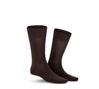 Socken KUNERT "Socke Longlife", Herren, Gr. 47-50, lila (braun 8220), Obermaterial: 45% Polyamid PA. 35% Lyocell CLY. 18% Polypropylen PP. 2% Elasthan EL., Socken Socken (45168424-47) braun 8220
