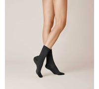 KUNERT Damen Socken Sensual Merino druckfreier Bund 150 DEN Black 0070 39-42