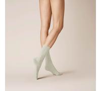 KUNERT Damen Socken Winter Dreams - Plait weich Lichtgrau 0170 39-42
