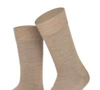 Socken KUNERT "Socke Wool Care", Damen, Gr. 47-50, grau (beige, meliert 8320), Obermaterial: 98% Schurwolle WV. 2% Elasthan EL., Socken Socken (31091464-47) beige, meliert 8320