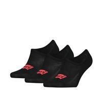 Socken LEVI'S, Damen, Gr. 43-46, schwarz, Obermaterial: 71% Baumwolle, 22% Polyester, 4% Polyamid, 3% Elasthan, Socken Socken (73708206-43) schwarz