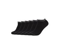 Socken MUSTANG "casual", Herren, Gr. 39-42, schwarz, Baumwollmischung, uni und meliert, normal, Socken Socken, mit softem Materialmix (72761522-39) schwarz