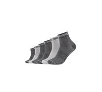 Socken MUSTANG "casual", Herren, Gr. 43-46, dunkelgrau, Baumwollmischung, normal, Socken Socken, mit hohem Baumwollanteil (22103118-43) dunkelgrau