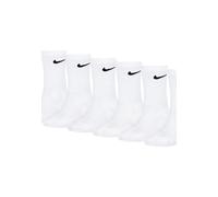 Socken NIKE SPORTSWEAR "für Kinder NHB NIKE DF PERF BASIC CREW", Mädchen, Gr. 27-34,5, weiß, Obermaterial: 76% Baumwolle, 21% Polyester, 3% Elasthan, Socken Socken, 6er-Pack, mit Elasthan (48825661-27