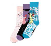 Socken Pokémon - Gengar, Mew & Gyarados 3 Paar (größe 39/42)