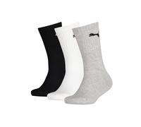 Puma Socken Junior Crew 3er-Pack Gr. 31-34 Grau/Weiß/Schwarz