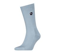 Socken PUMA "PUMA UNISEX CHUNKY CREW SOCK", Damen, Gr. 39-42, light blau, Obermaterial: 77% Baumwolle, 19% Polyester, 3% Elasthan, 1% Polyamid, Socken Socken (42100944-39) light blau